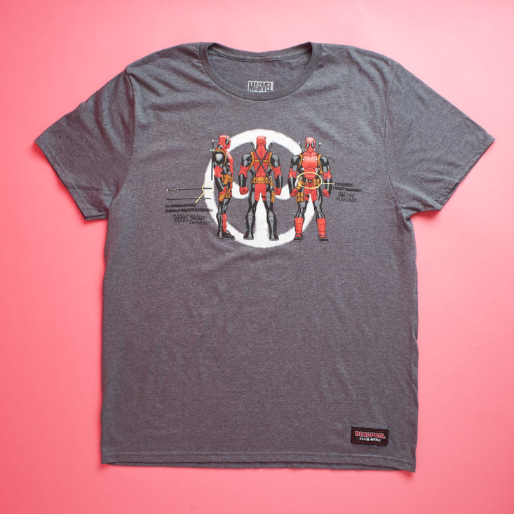 Deadpool Club Merc October 2018 - Deadpool Turnaround T-Shirts Top