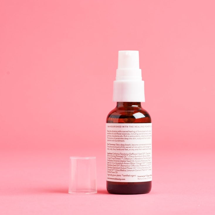 Detox Market October 2018 - Harmonic Healing Oil Back