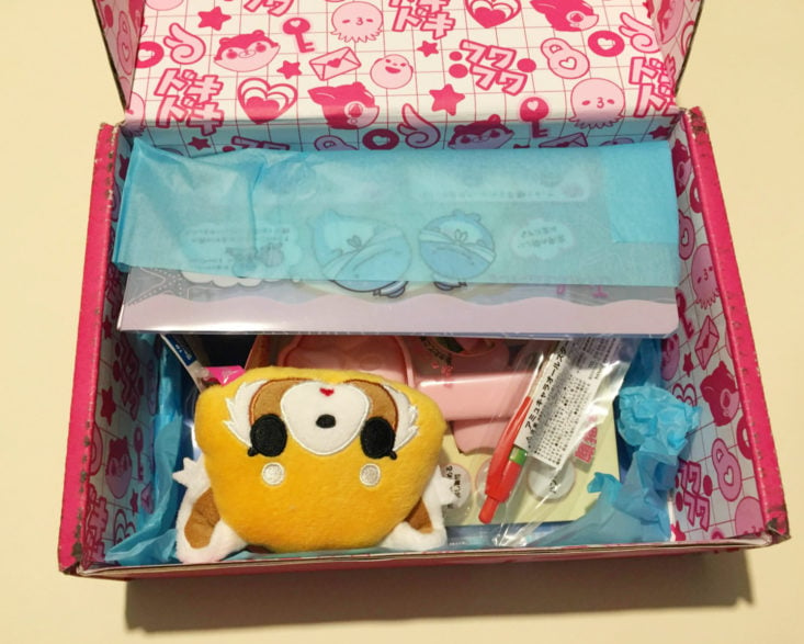 Doki Doki by Japan Crate Review September 2018 - Box Open Top View