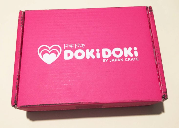 Doki Doki by Japan Crate Review September 2018 - Box Top View