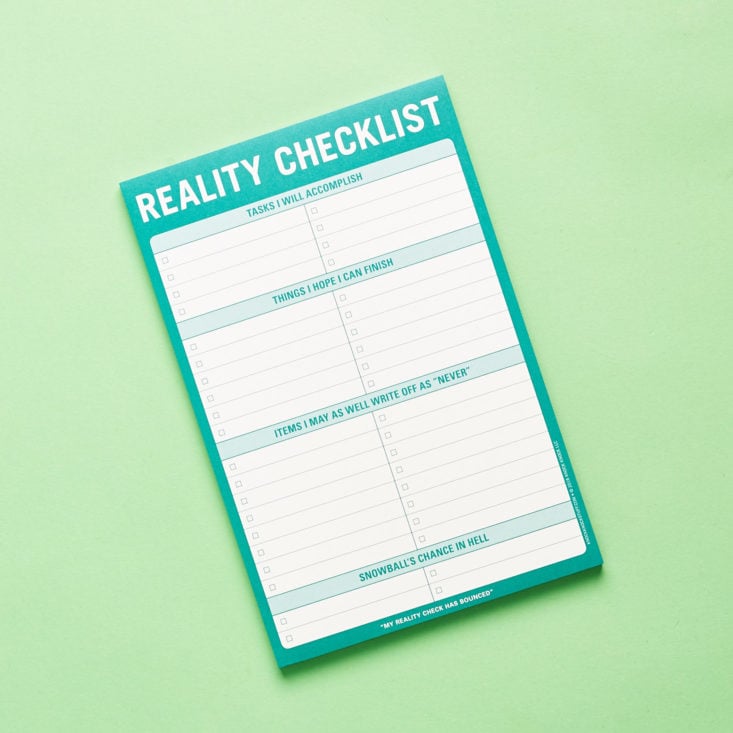 dot boxx reality checklist knock knock