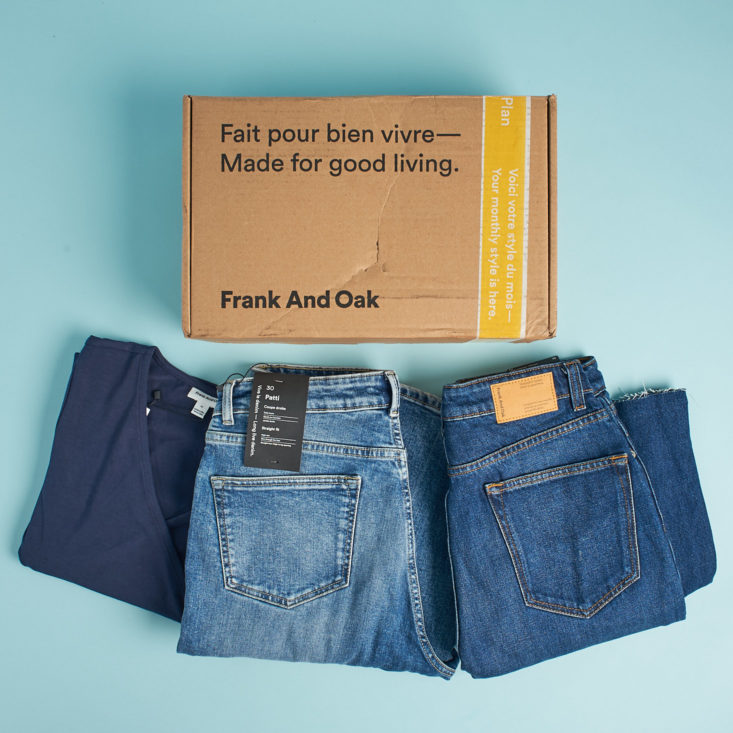 frank and oak unboxing and review