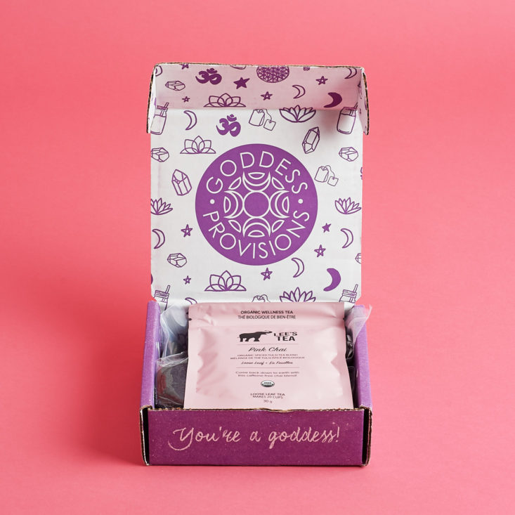 goddess provisions open box unboxing