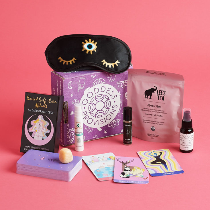 goddess provisions unboxing and review