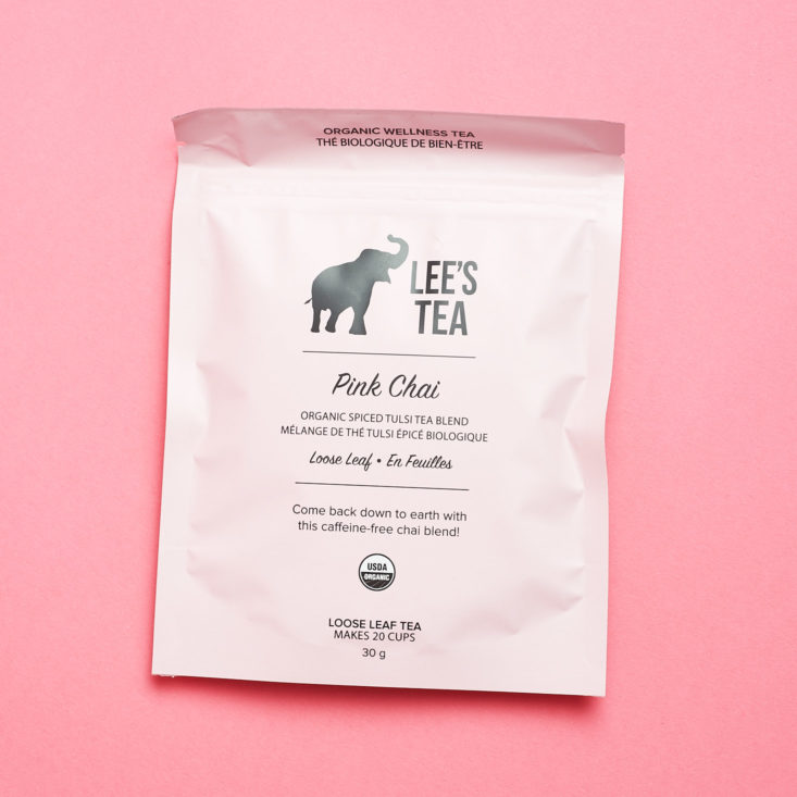 goddess provisions let's tea pack