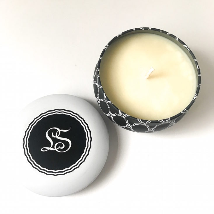 Love Spoon Candles Club October 2018 - Cinnamon Buns Soy Candle Open Top