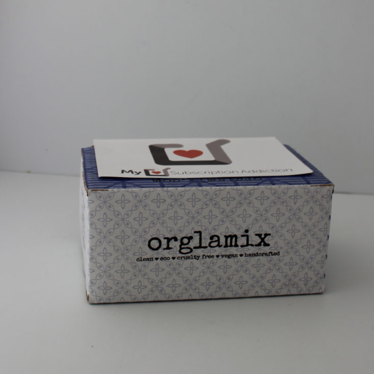 Orglamix October 2018 - Box Review Front