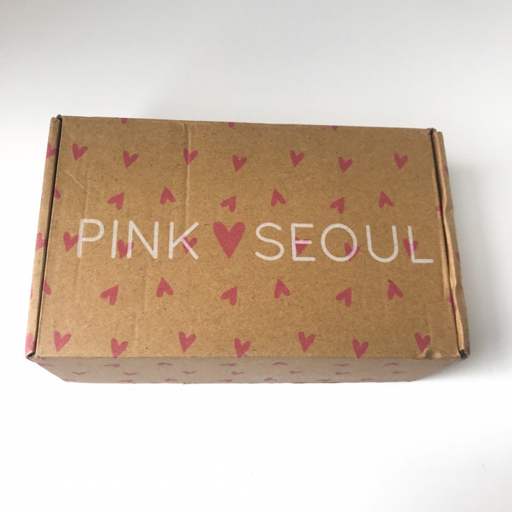 closed Pink Seoul Mask box