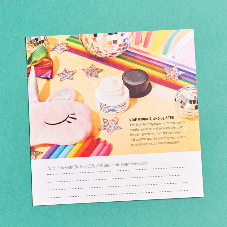 Play! Smarts by Sephora K-Beauty October 2018 - Belif Moisturizing Bomb Top 2