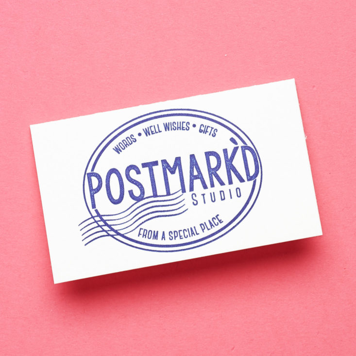 Postmarkd Studio note