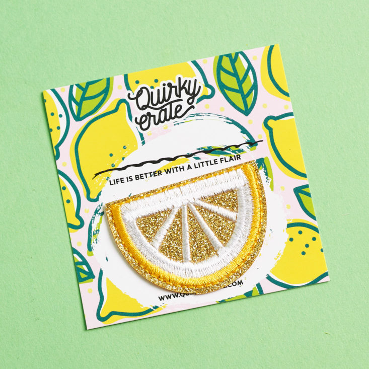 quirky crate lemon patch