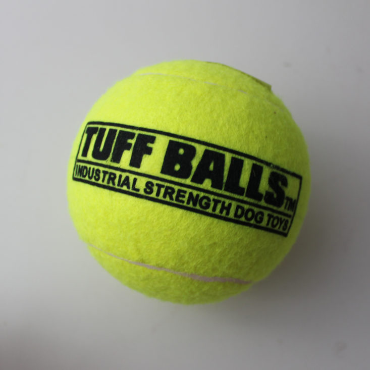 Rescue box october 2018 - Tuff Ball Top View