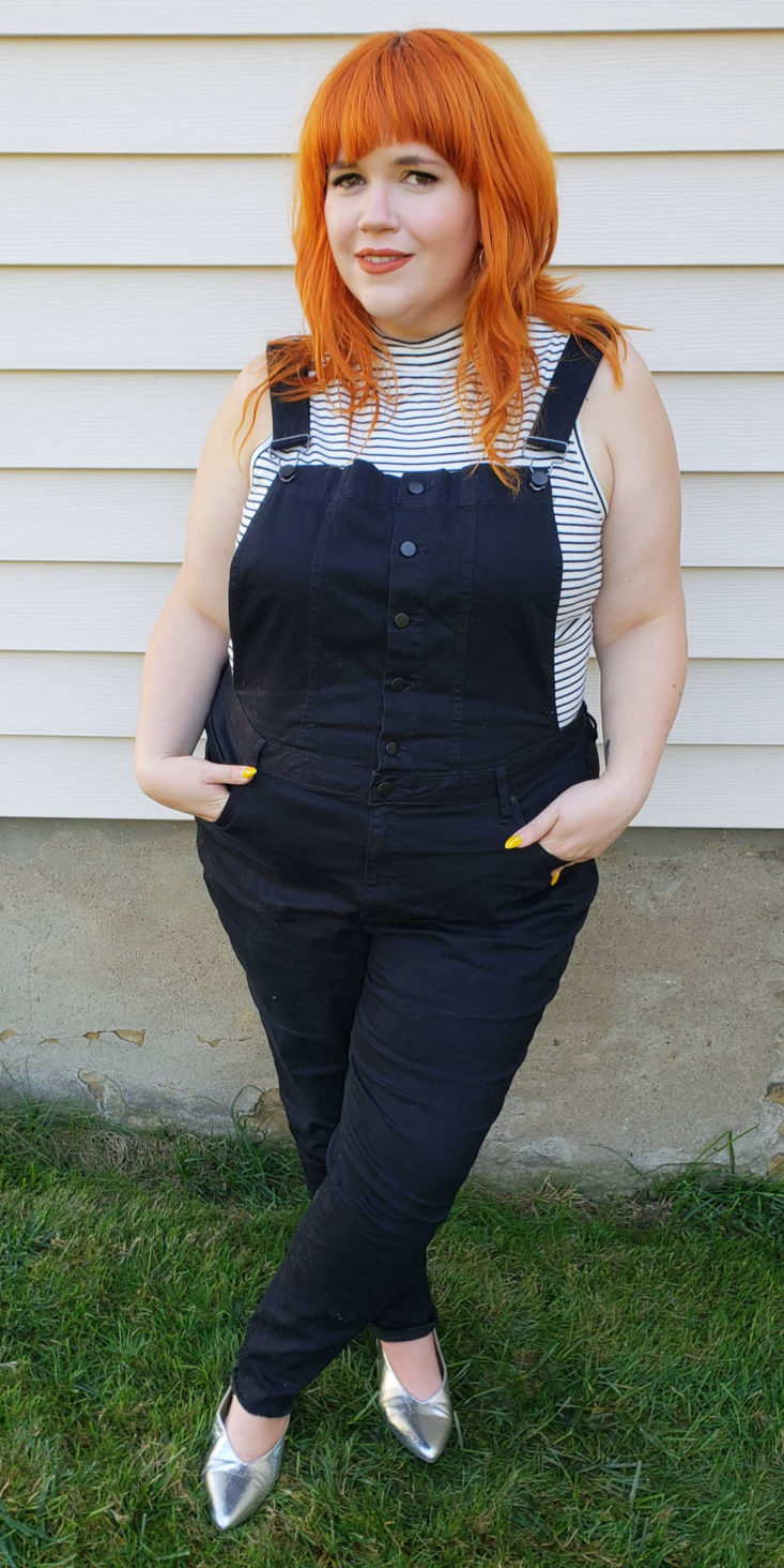 Shoe Dazzle September 2018 - Plus Size Skinny Overall Size Front 1