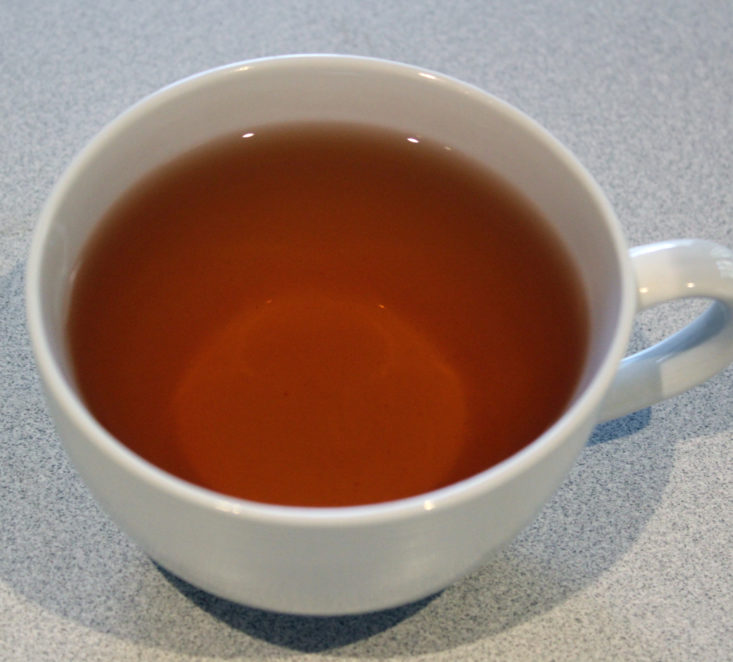 Simple Loose Leaf October 2018 - Rose Grey Tea Cup Side