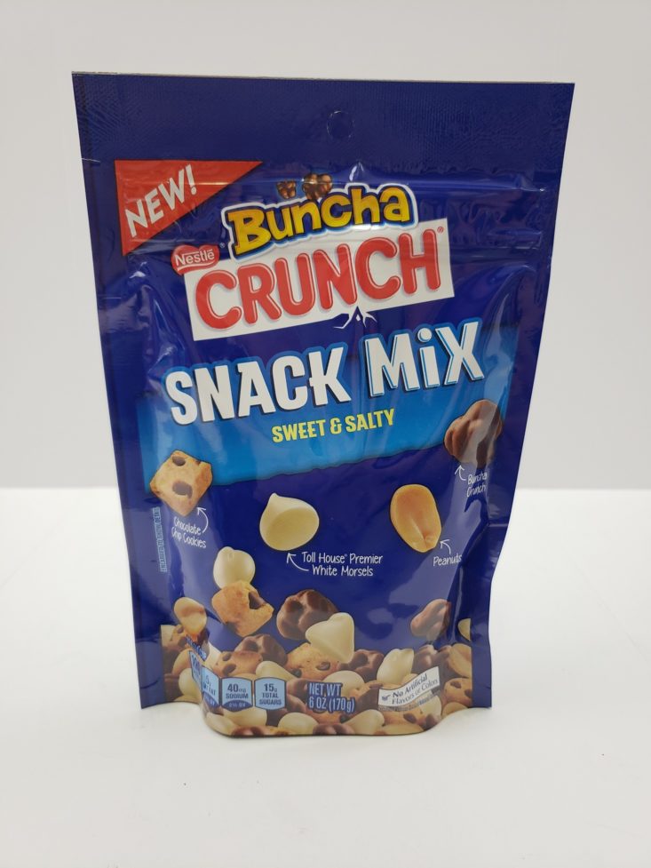 Snack With Me October 2018 - Buncha Crunch Sweet & Salty Snack Mix Front