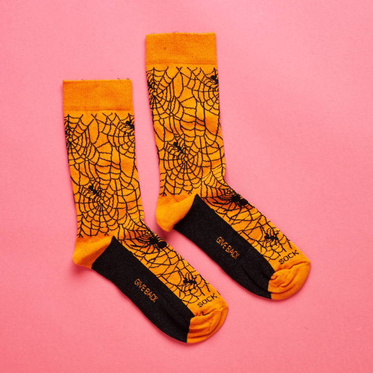 sock panda halloween socks
