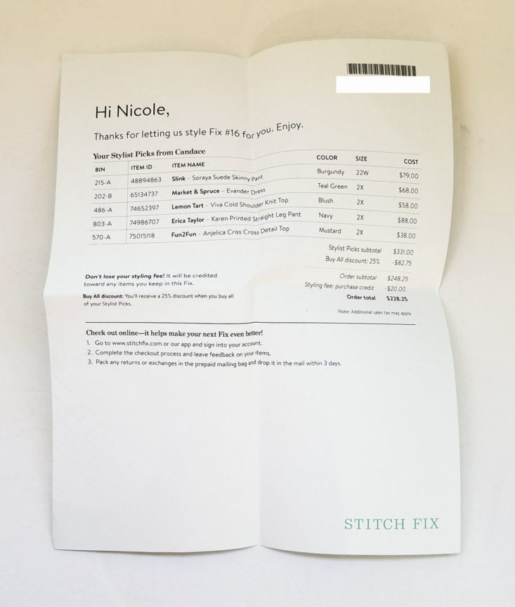 Stitch Fix Plus September 2018 Box 0005