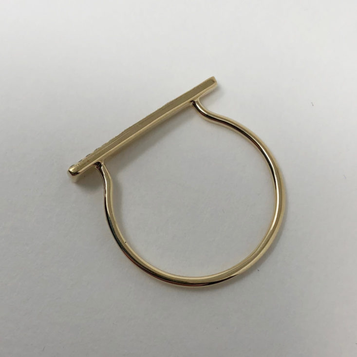 Switch Designer Jewelry Rental October 2018 - Do Not Disturb The Copenhagen Ring Top