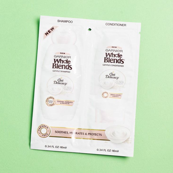 Walmart Beauty Box October 2018 - Whole Blends Gentle Shampoo and Conditioner Front