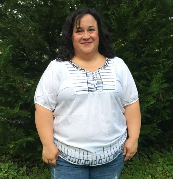 my fashion crate september 2018 blouse