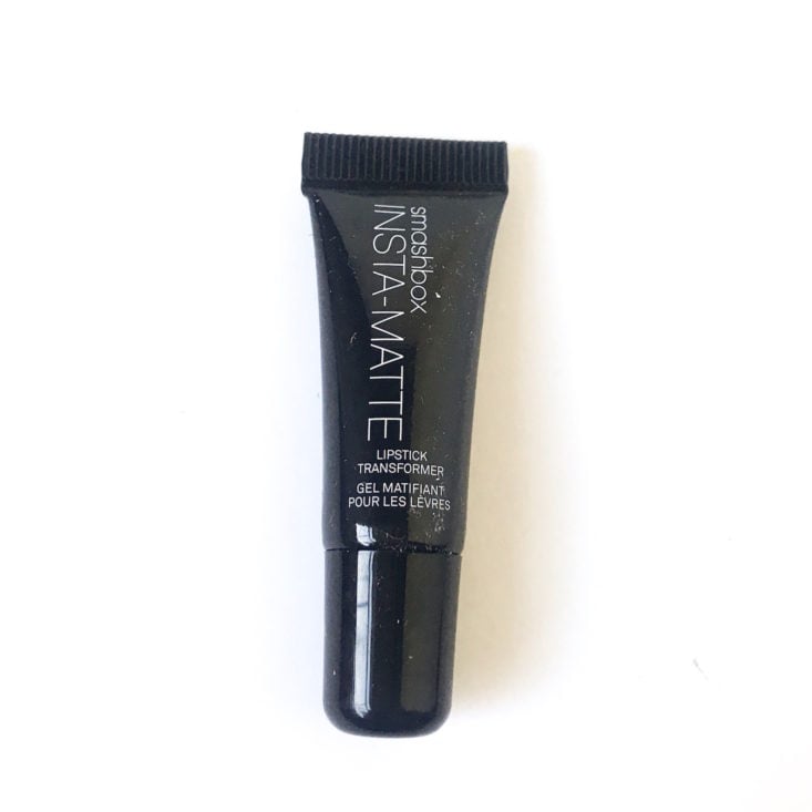Birchbox Holiday Lip Kit Review - Smashbox Cosmetics Insta-Matte Lipstick Transformer Front