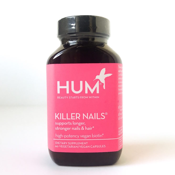 Birchbox The Holiday Nail Care Kit November 2018 - HUM Nutrition Killer Nails® Supplements