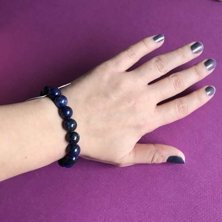 BohoBabe November 2018 - Natural Lapis Lazuli Gemstone Bracelet by BohoBabe 7c