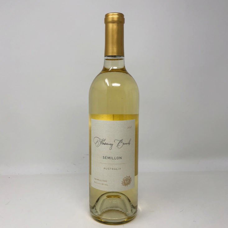 Firstleaf Wine November 2018 - Flowering Branch Sémillion Bottle Front