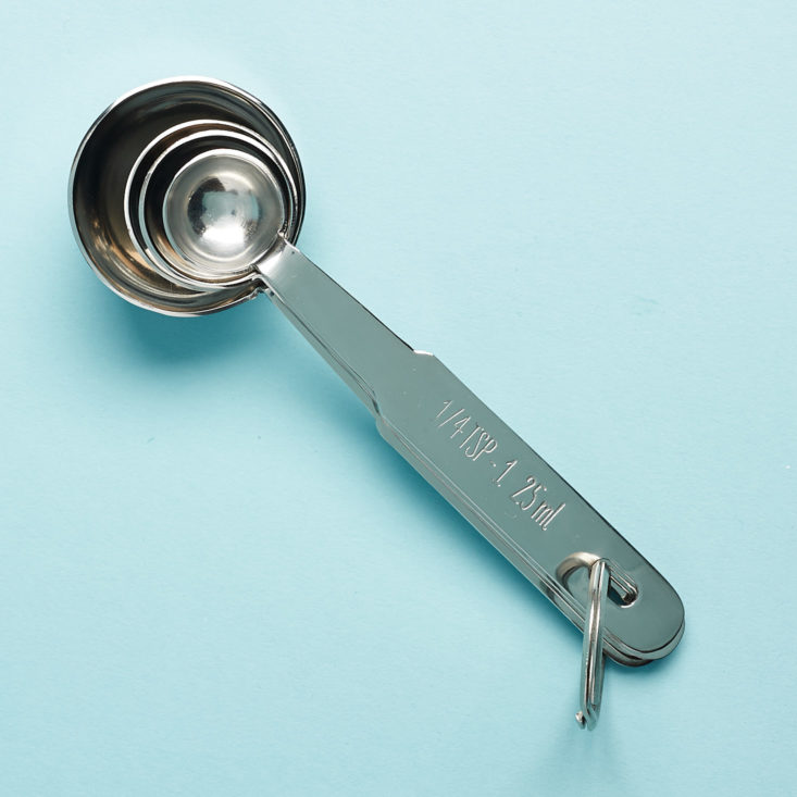 Globe In Bake measuring spoon set