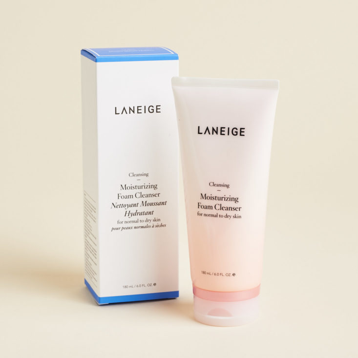 Glossybox Amore Pacific Laneige Face Wash