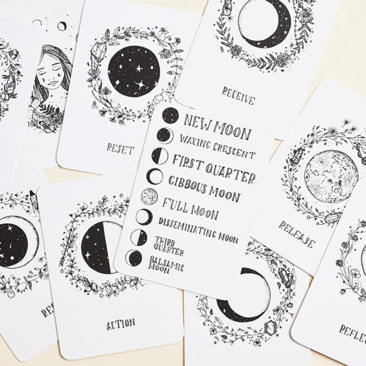 Goddess Provisions November 2018 moon deck cards