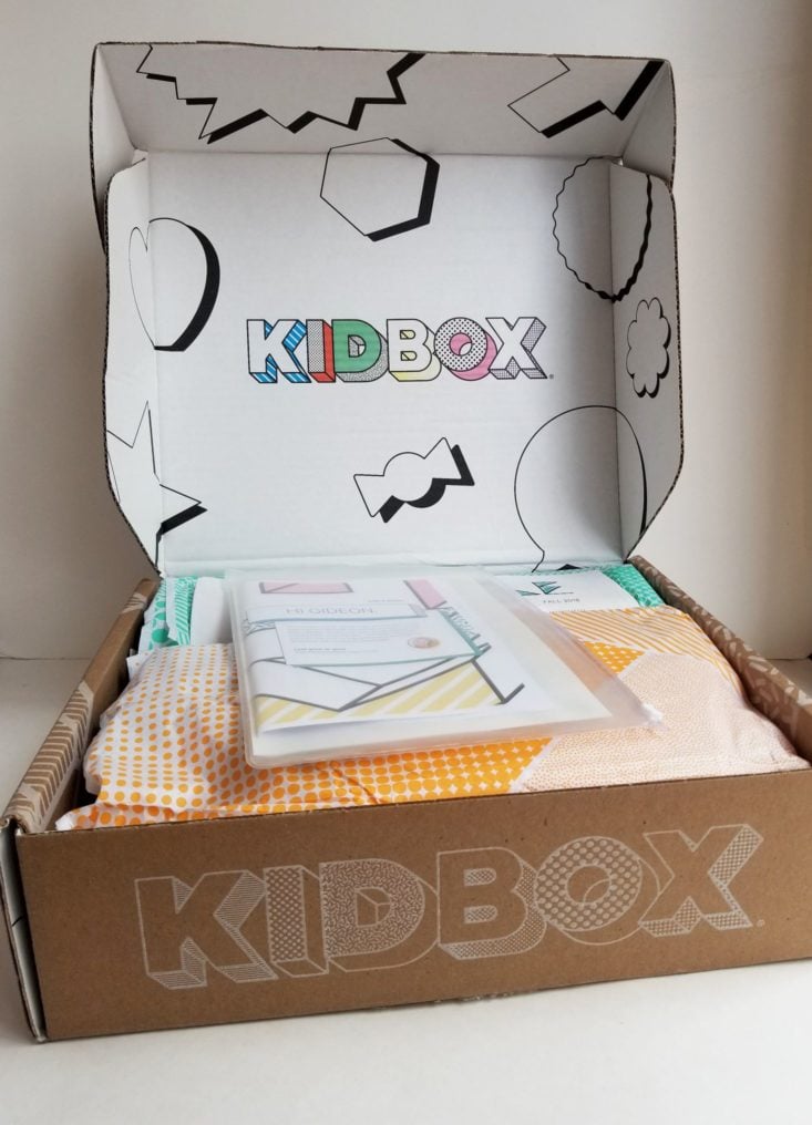 Kid Box Boy Box Fall 2018 inside box