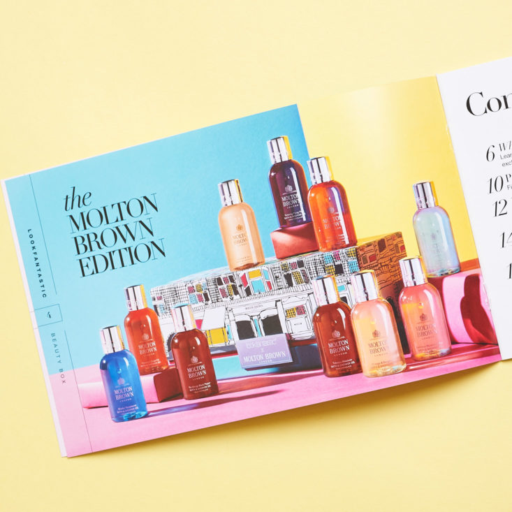 Look Fantastic Molton Brown Gift Set info bookley pages