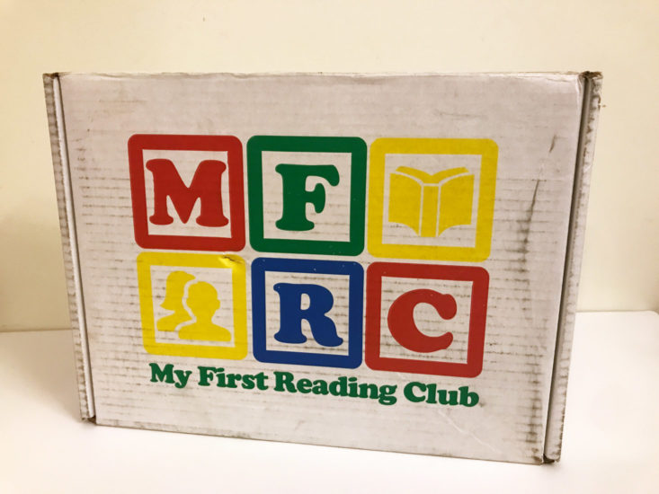 closed My First Reading Club box