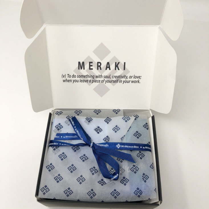 My Meraki Box November 2018- 2 - Box Open Front 1