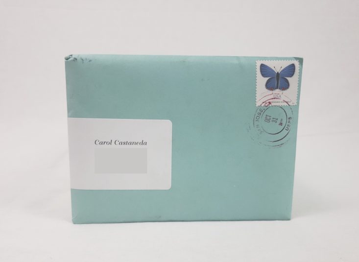 Pennie Post November 2018 - Carol castaneda Envelope Pack Front