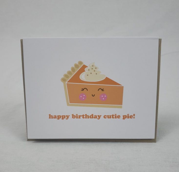 Pennie Post November 2018 - Cutie Pie Birthday Card