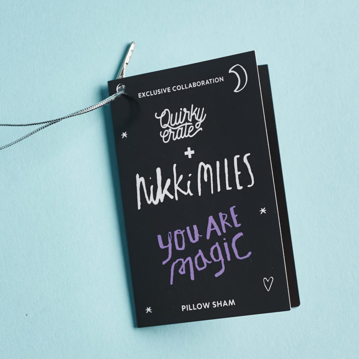 Quirky Crate artist card