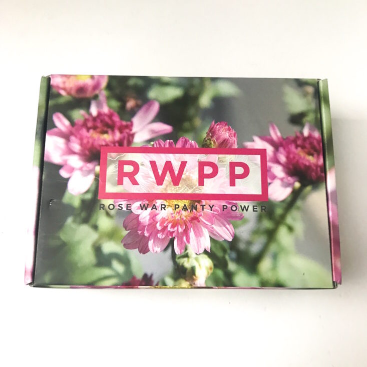 Rose War Panty Power November 2018 - Box Top