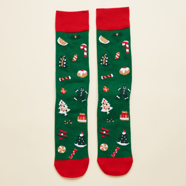 Say It With A Sock Holiday Box November 2018 - Socks Front