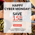 Plonk Wine Club Cyber Monday Friday Coupon – 15% Off Gift Subscriptions!