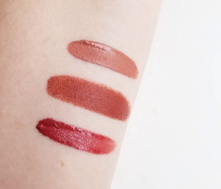 Sephora Faves Mystery Lip Kit 2018 lipstick swatches