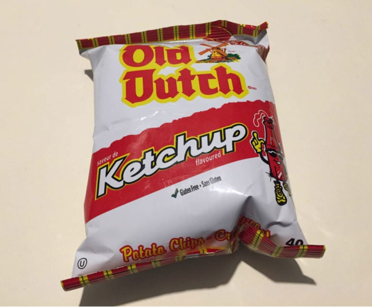 Snack Crate Canada September 2018 - Ketchup Chips Pkg
