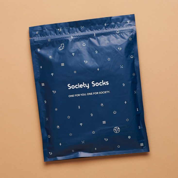 Society Socks bag