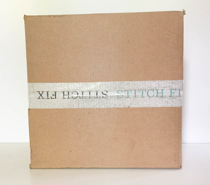 Stitch Fix Plus November 2018 - Box Front