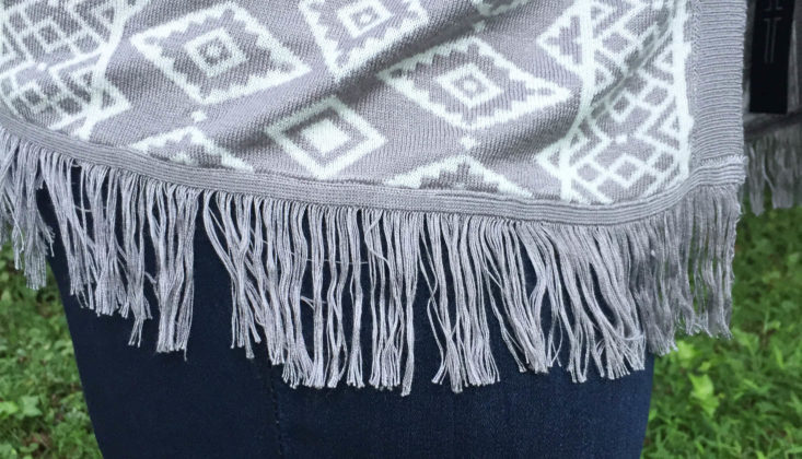 Stitch Fix Plus November 2018 - Cardigan Side Closer