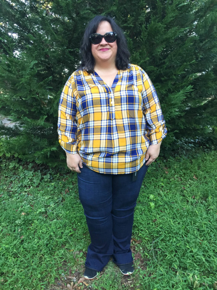 Stitch Fix Plus November 2018 - Shirt Front