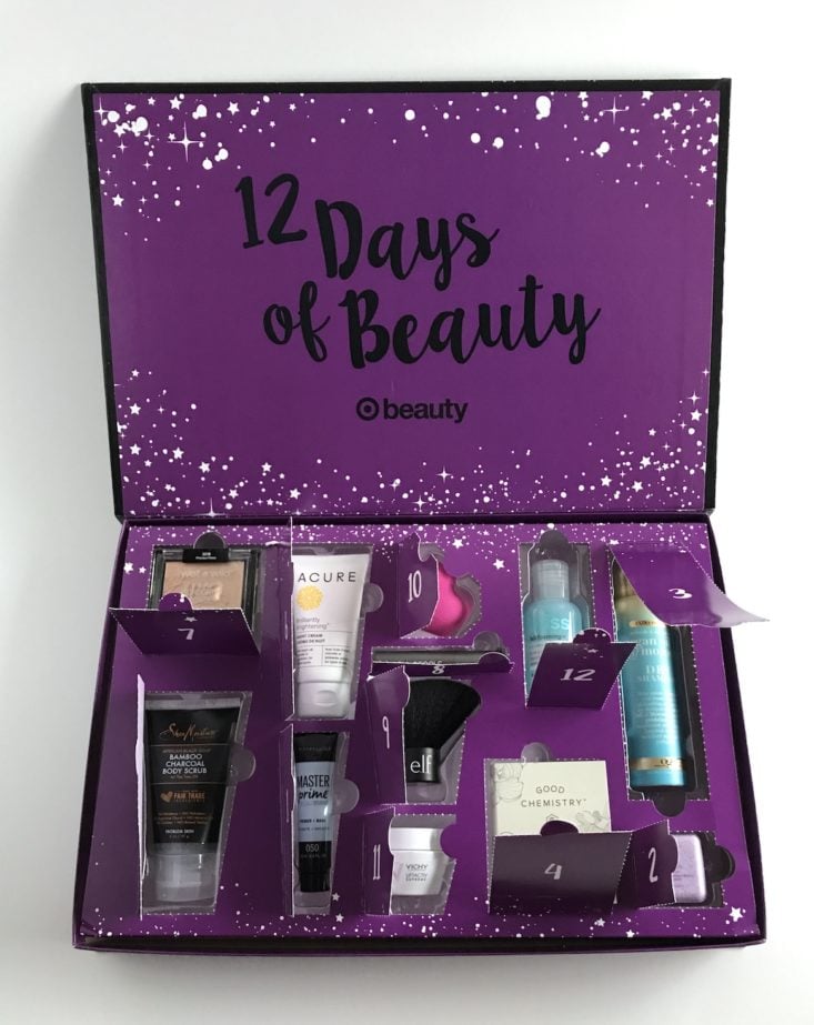 Target 12 Days of Beauty Advent Calendar Review November 2018 - All Products 2 Top