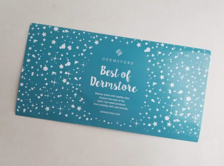 Target Beauty Box Best of Dermstore Holiday 2018 info sheet