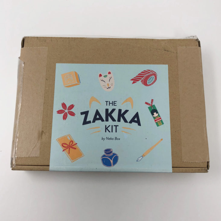 The Zakka Kit October 2018 - 1 - ZK Top View